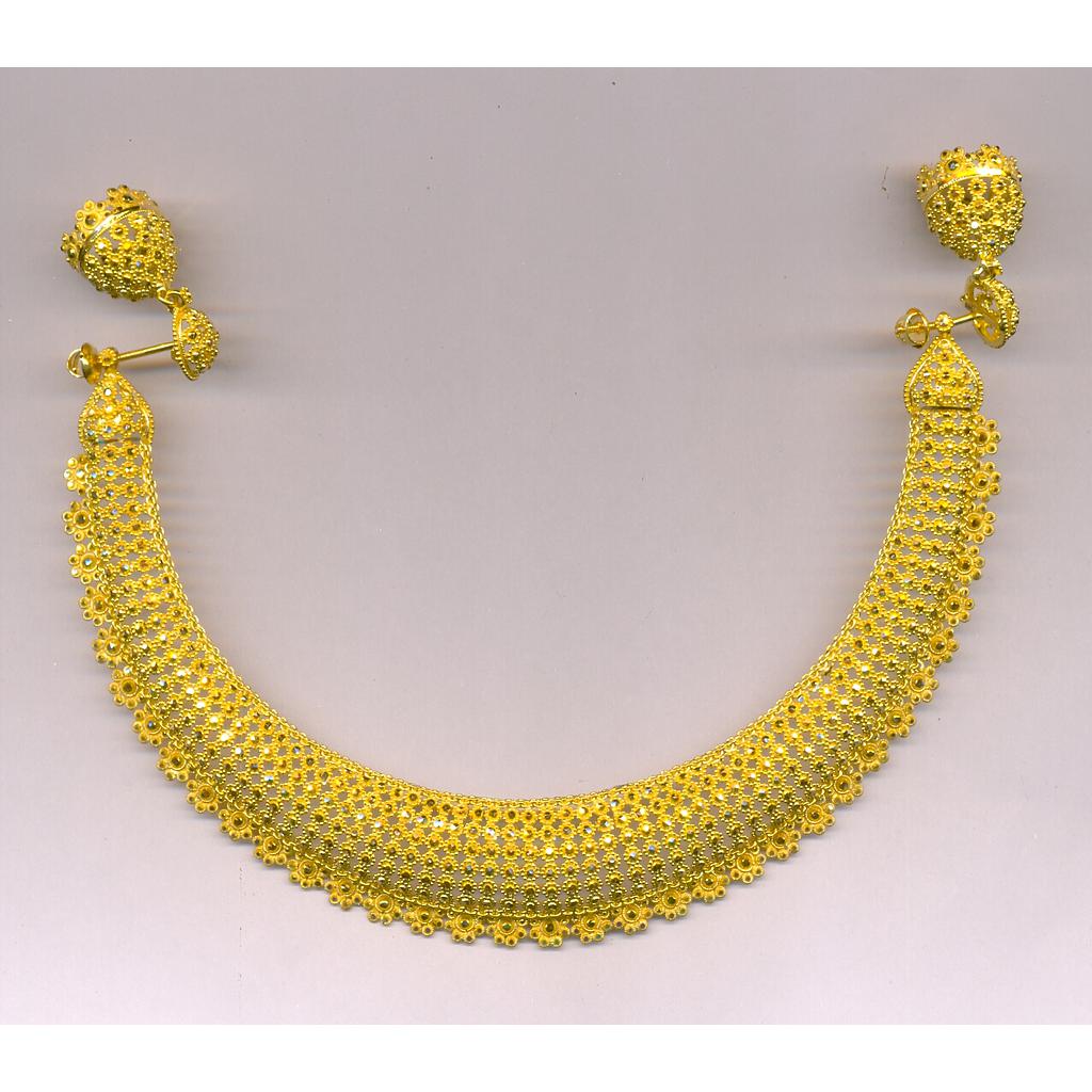 GOLD HALF SET ROUND PLAIN FANCY