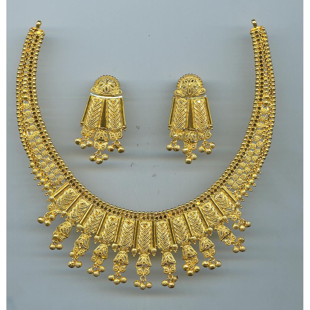 GOLD HALF SET ROUND PLAIN FANCY
