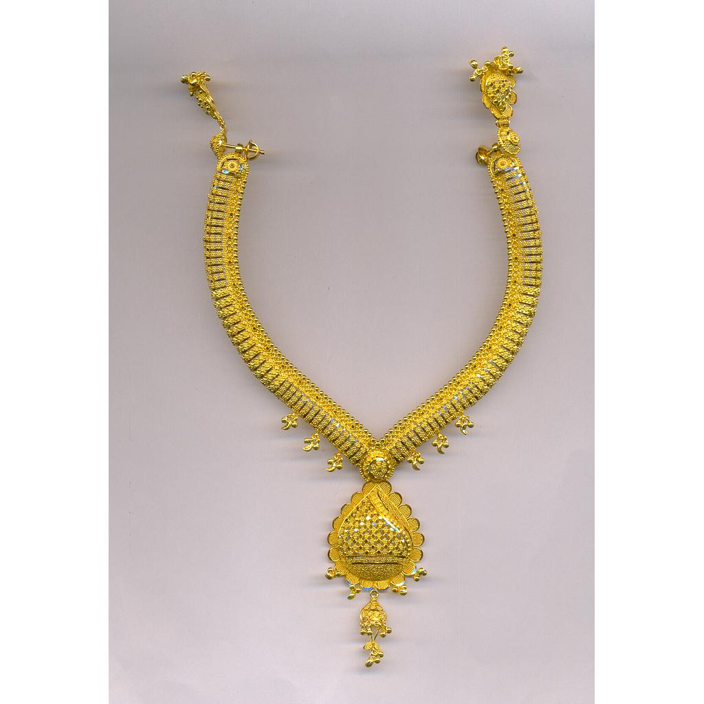 GOLD HALF SET ROUND PLAIN FANCY