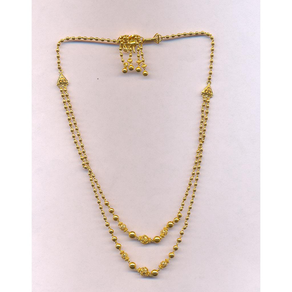 GOLD HALF SET ROUND PLAIN FANCY