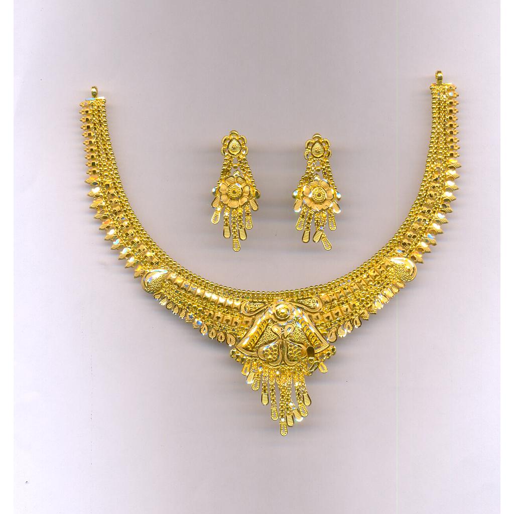 GOLD HALF SET ROUND PLAIN FANCY