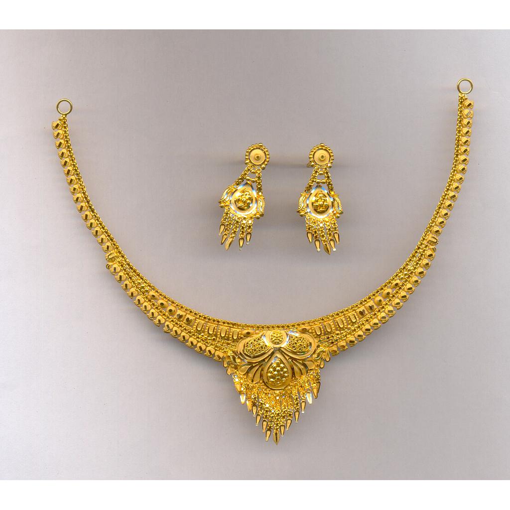 GOLD HALF SET ROUND PLAIN FANCY