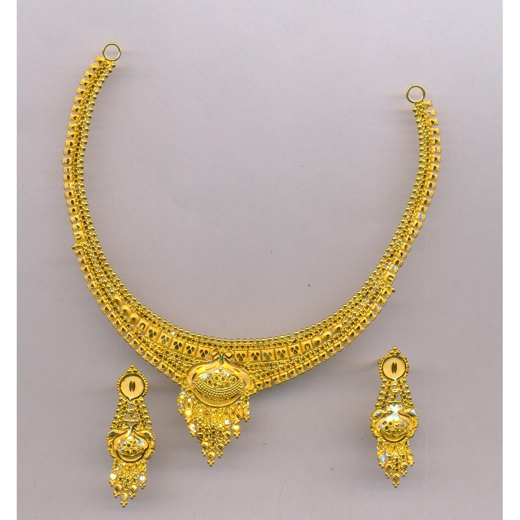 GOLD HALF SET ROUND PLAIN FANCY