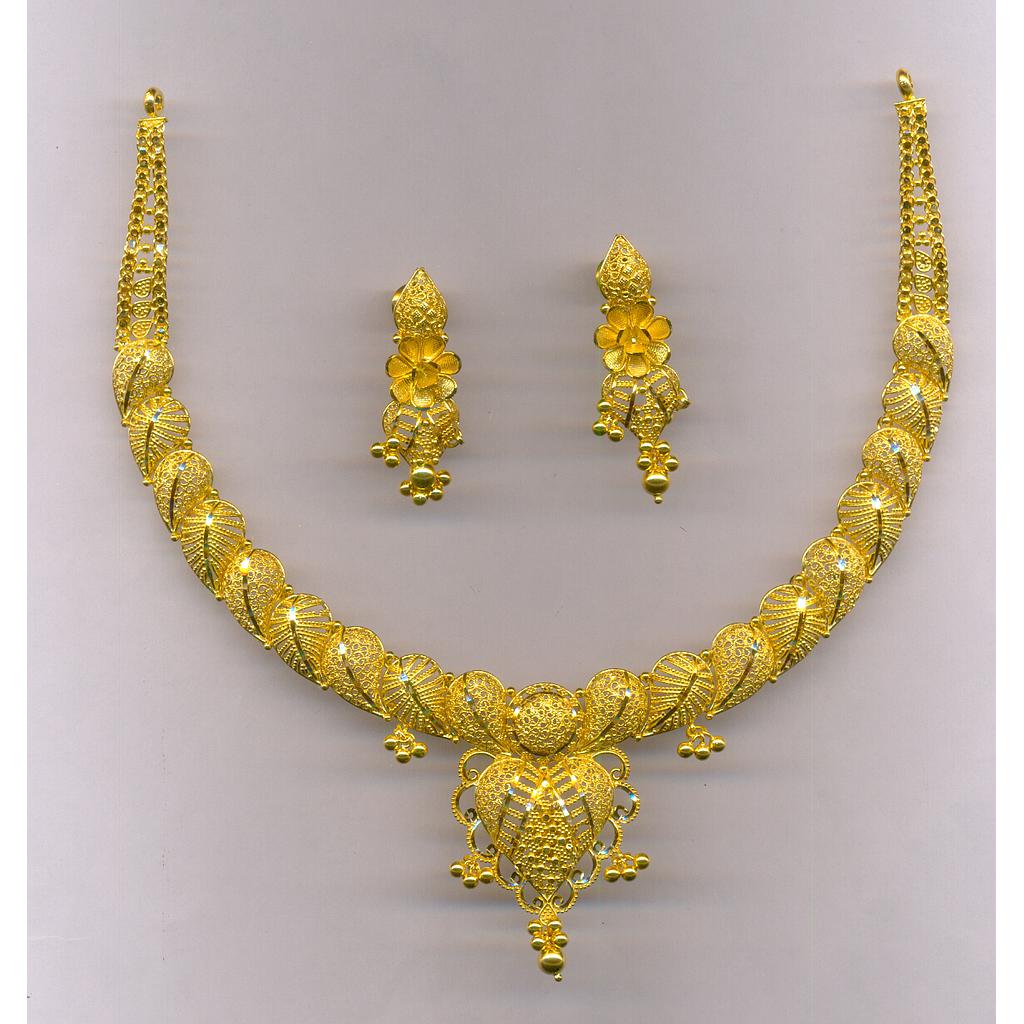 GOLD HALF SET ROUND PLAIN FANCY