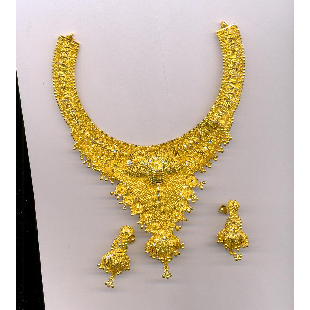 GOLD HALF SET ROUND PLAIN FANCY