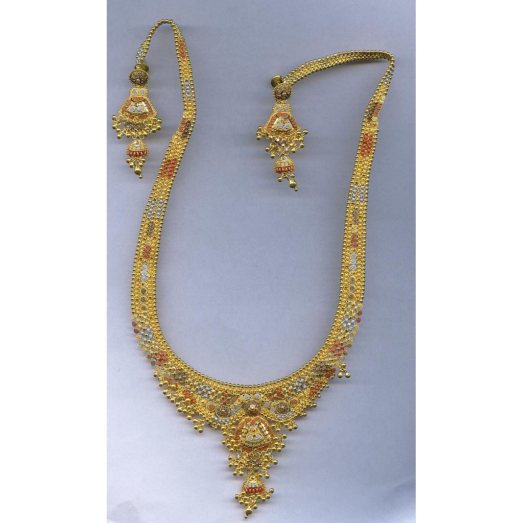 GOLD HALF SET ROUND PLAIN FANCY