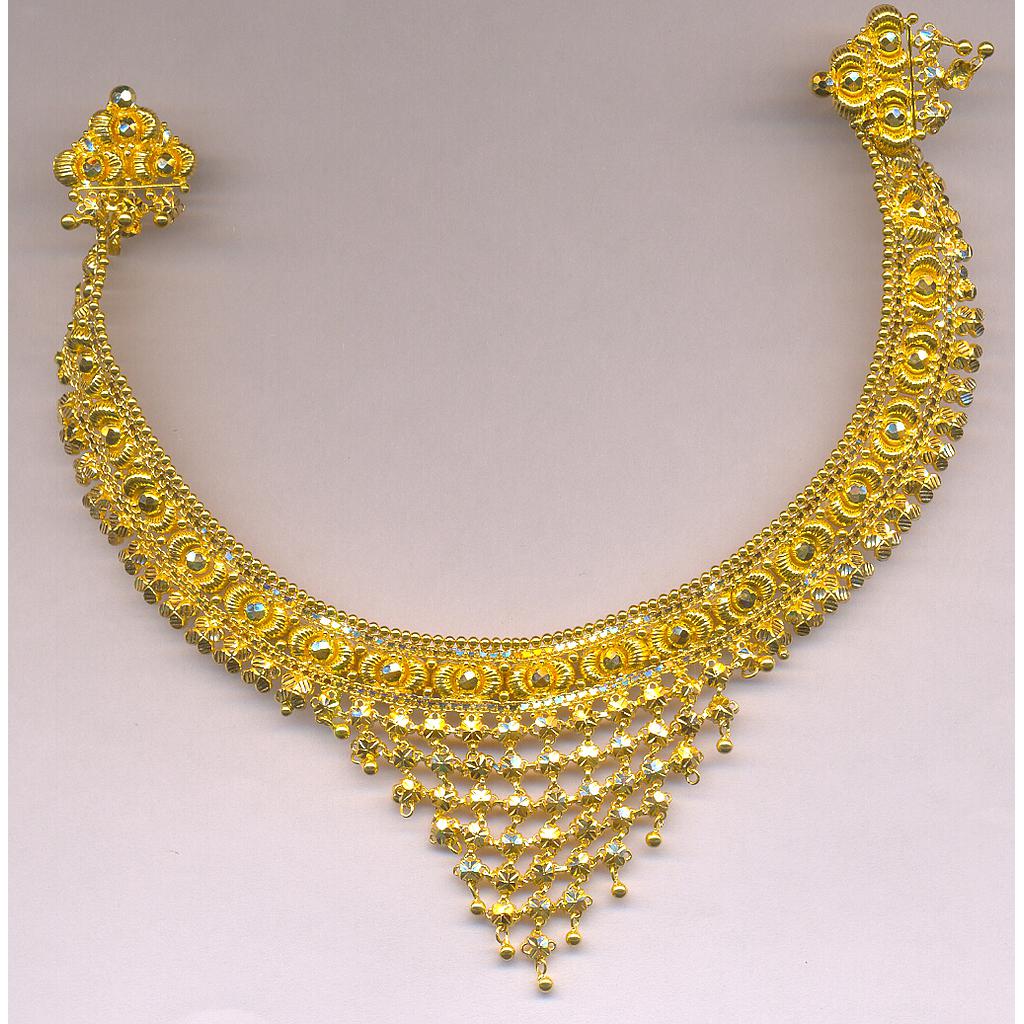 GOLD HALF SET ROUND PLAIN FANCY