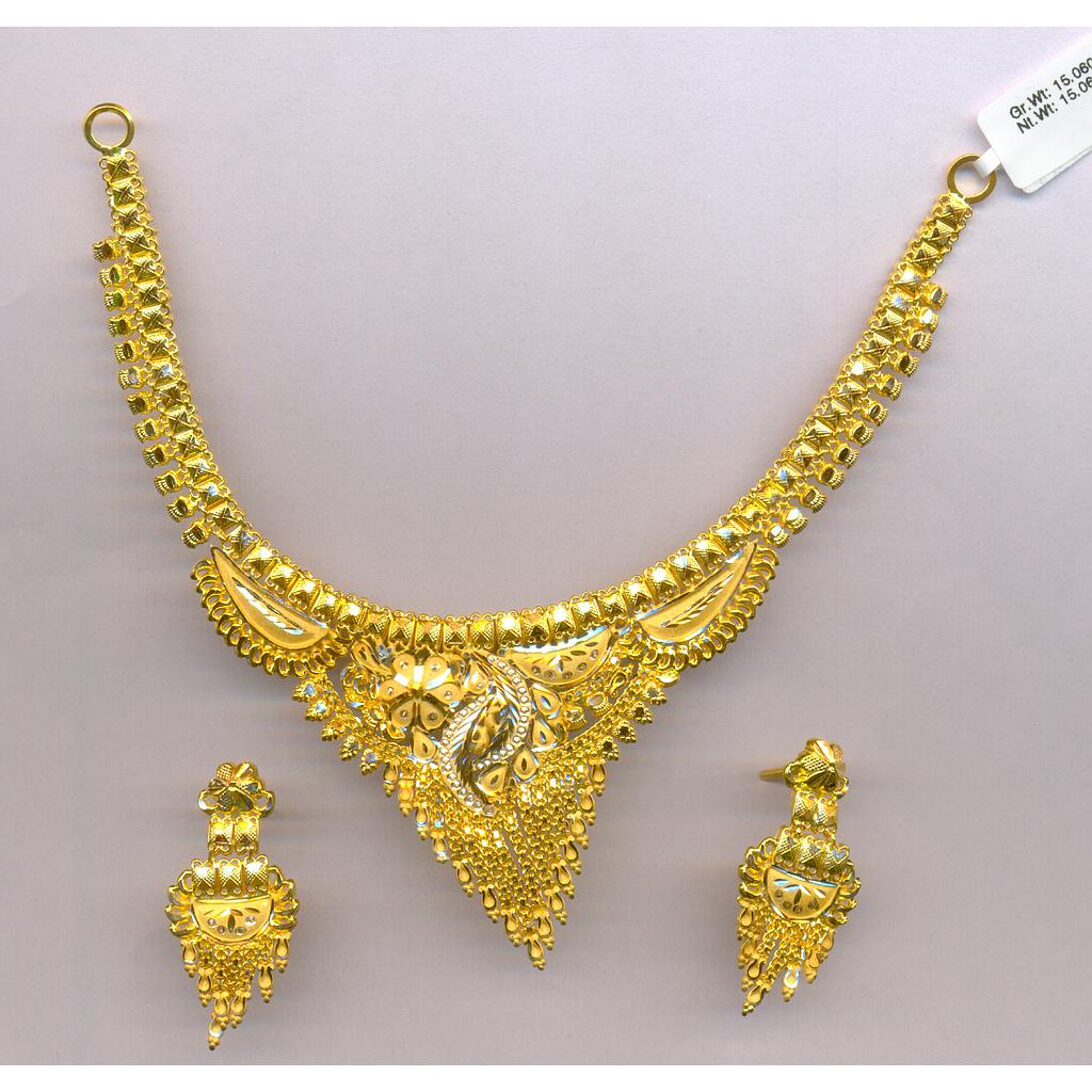GOLD HALF SET ROUND PLAIN FANCY
