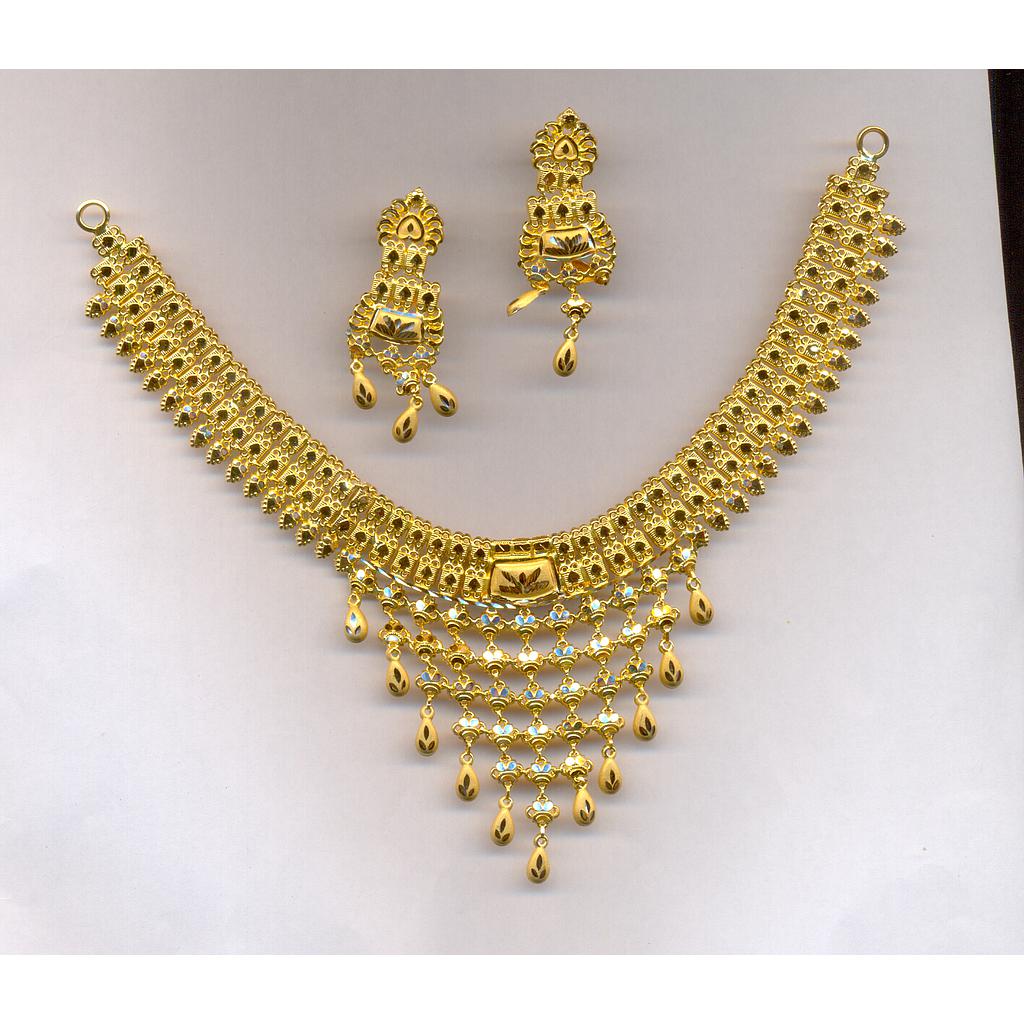 GOLD HALF SET ROUND PLAIN FANCY