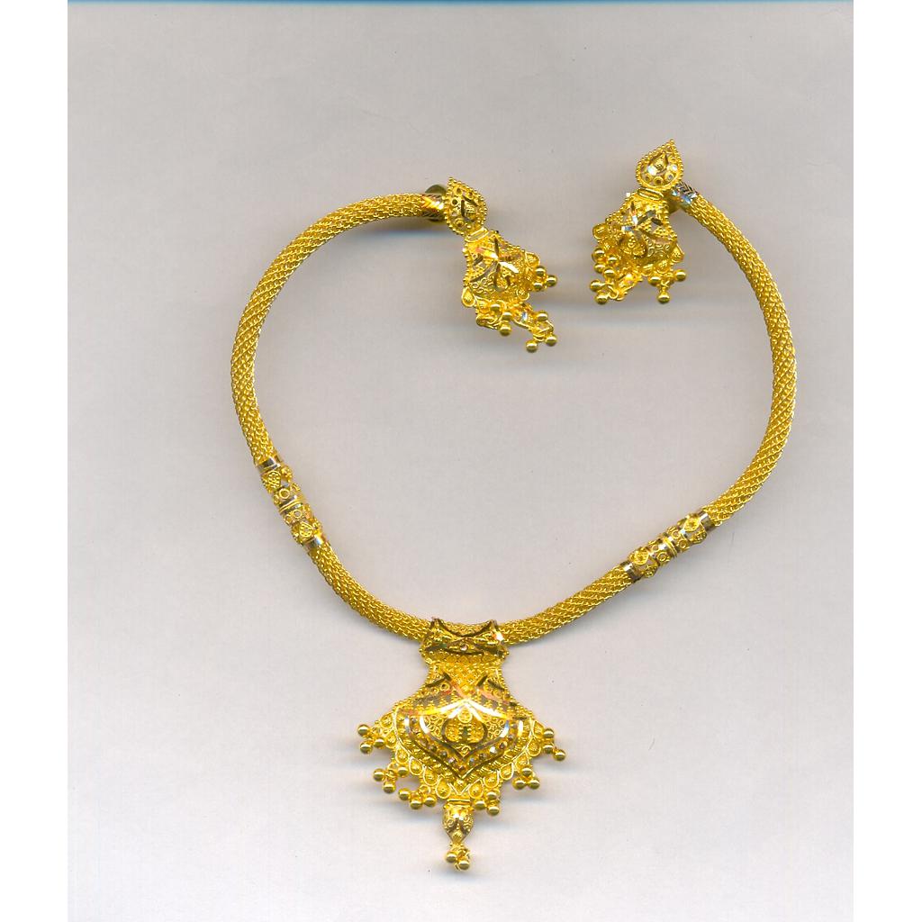 GOLD HALF SET ROUND PLAIN FANCY