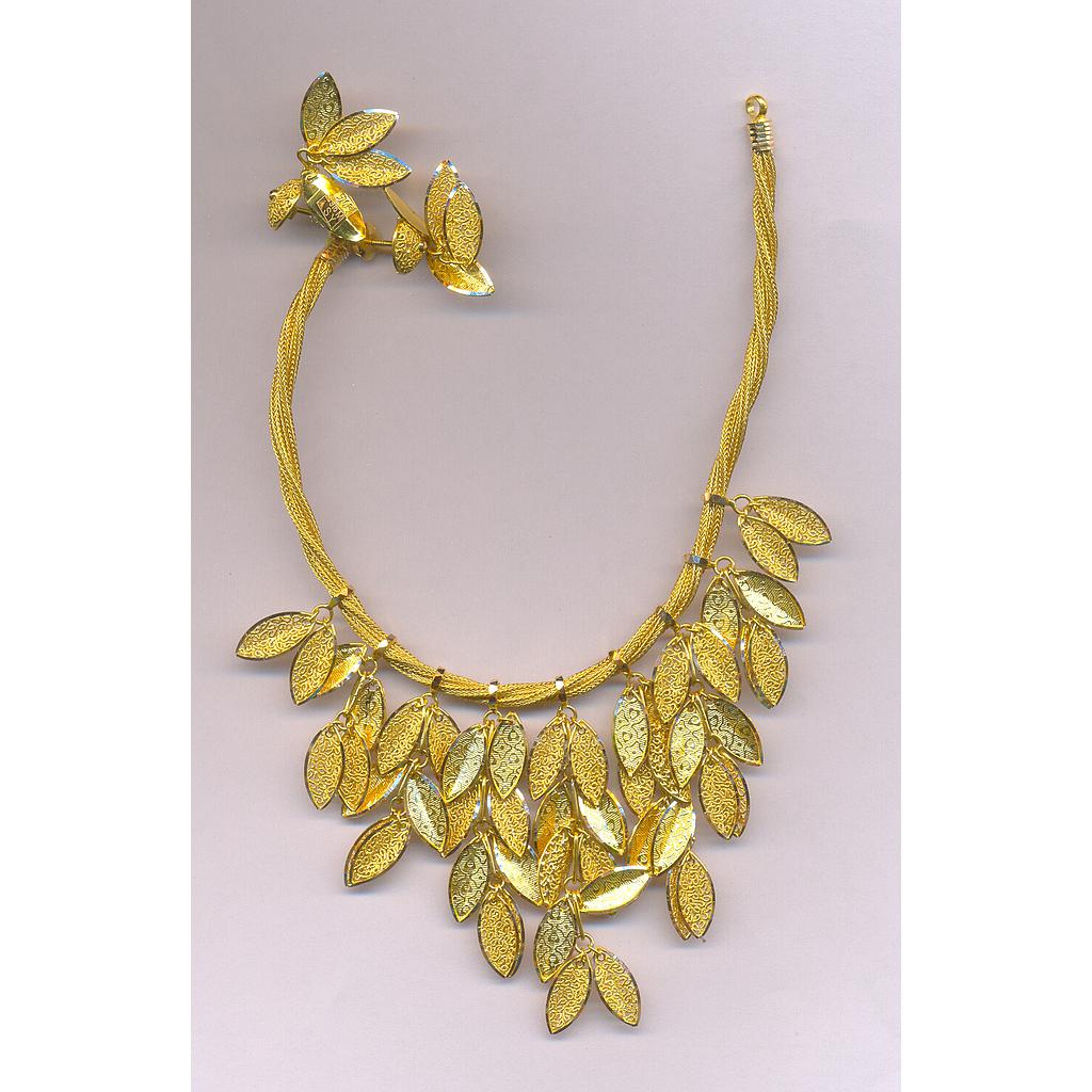 GOLD HALF SET ROUND PLAIN FANCY