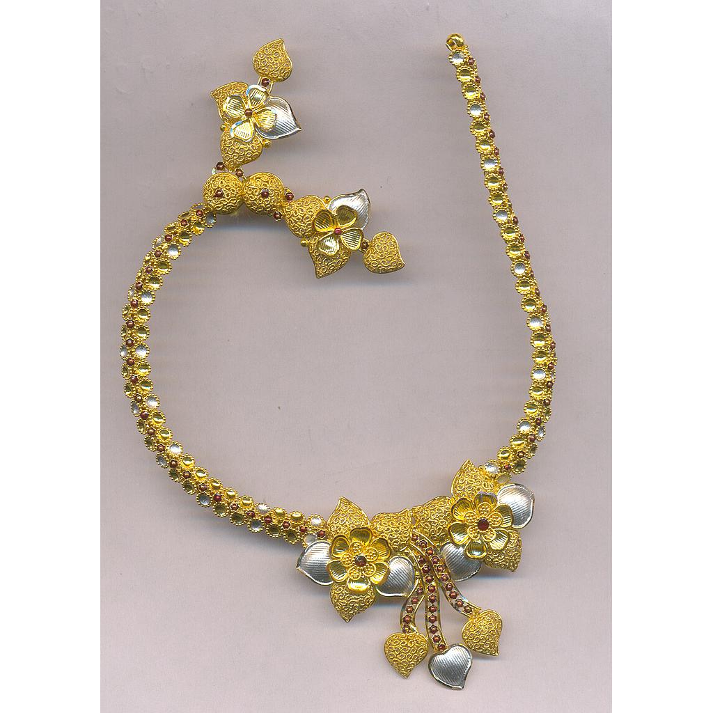 GOLD HALF SET ROUND PLAIN FANCY