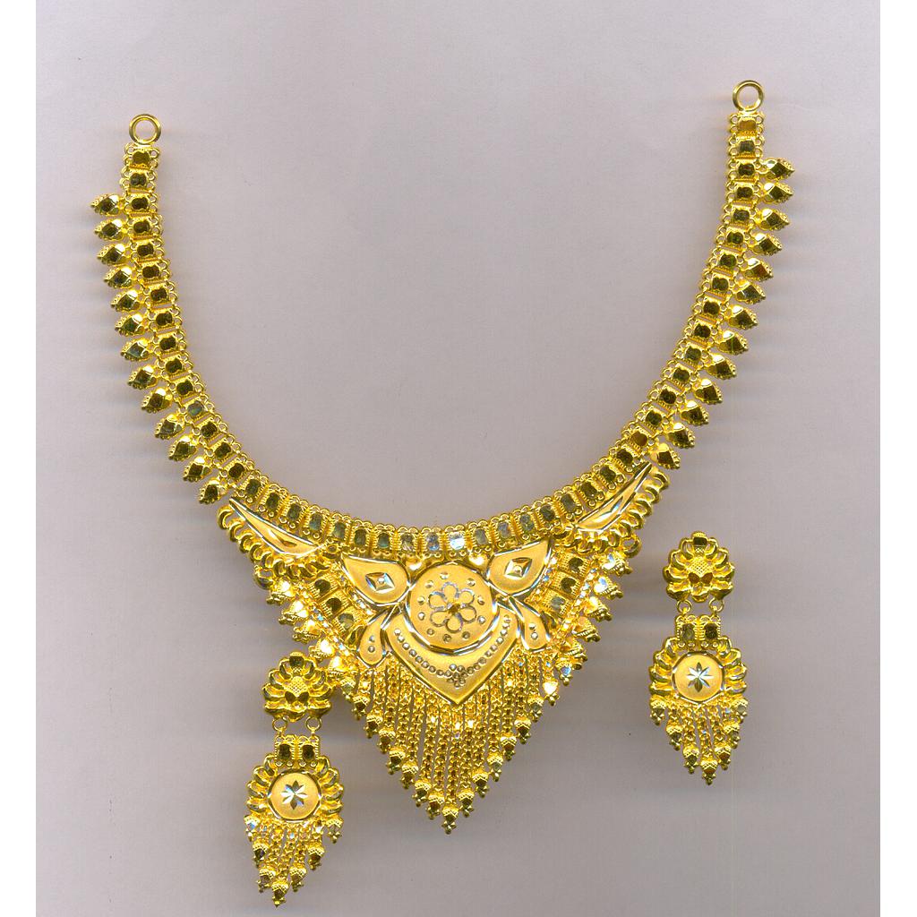 GOLD HALF SET ROUND PLAIN FANCY
