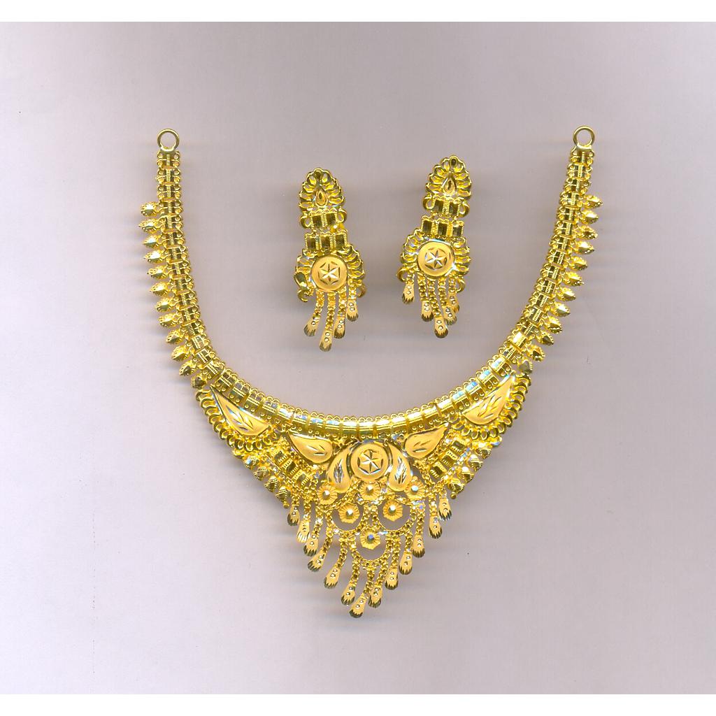GOLD HALF SET ROUND PLAIN FANCY