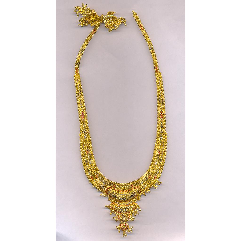 GOLD HALF SET ROUND PLAIN FANCY