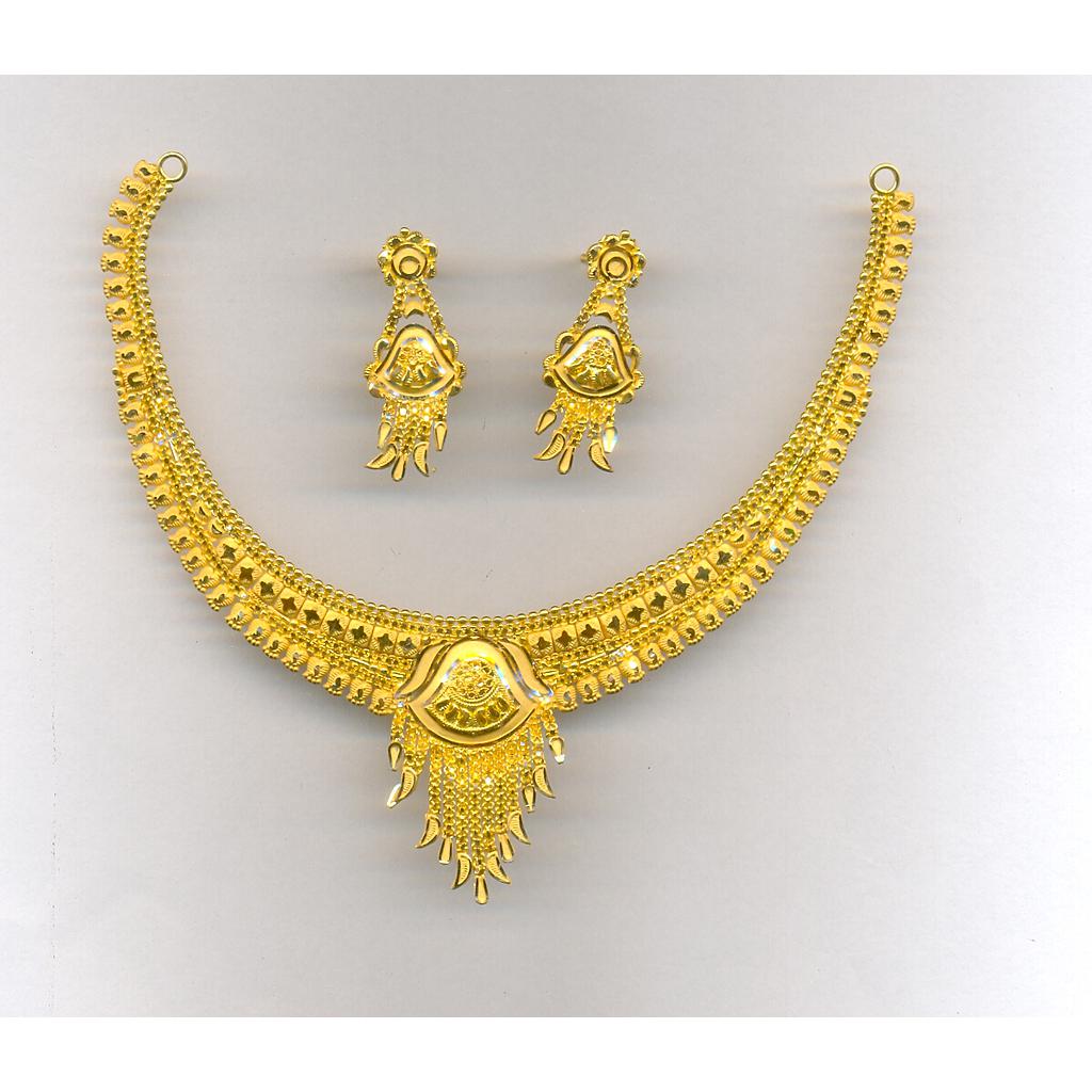 GOLD HALF SET ROUND PLAIN FANCY