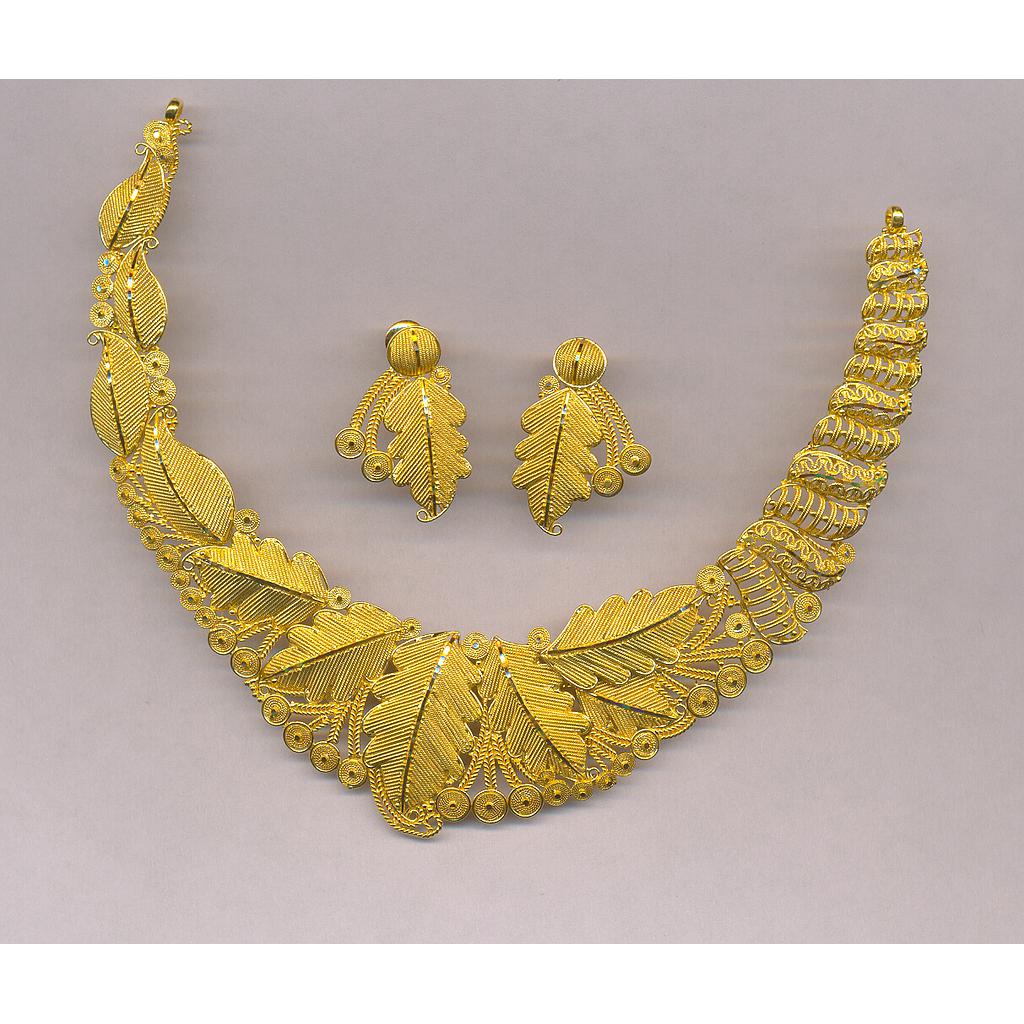 GOLD HALF SET ROUND PLAIN FANCY