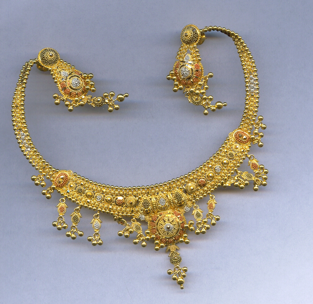 GOLD HALF SET ROUND PLAIN FANCY