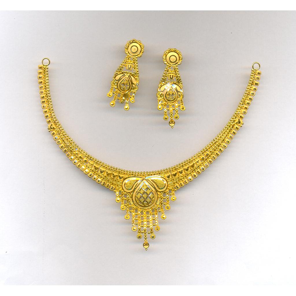 GOLD HALF SET ROUND PLAIN FANCY