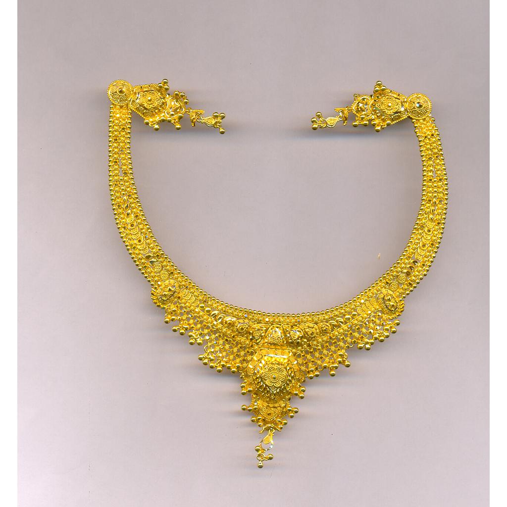 GOLD HALF SET ROUND PLAIN FANCY