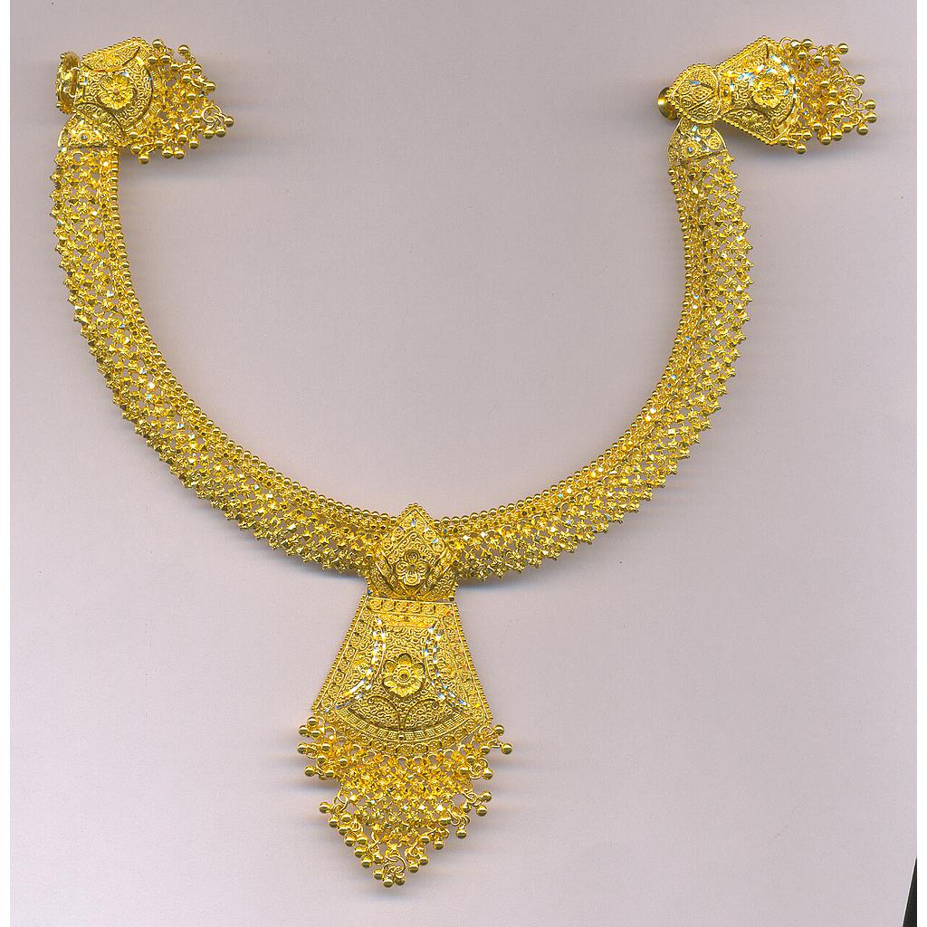 GOLD HALF SET ROUND PLAIN FANCY