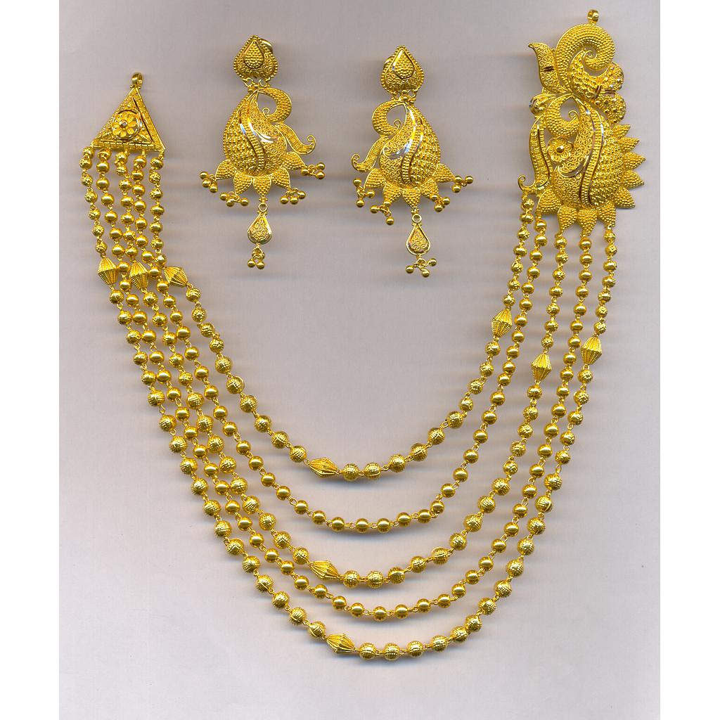 GOLD HALF SET ROUND PLAIN FANCY