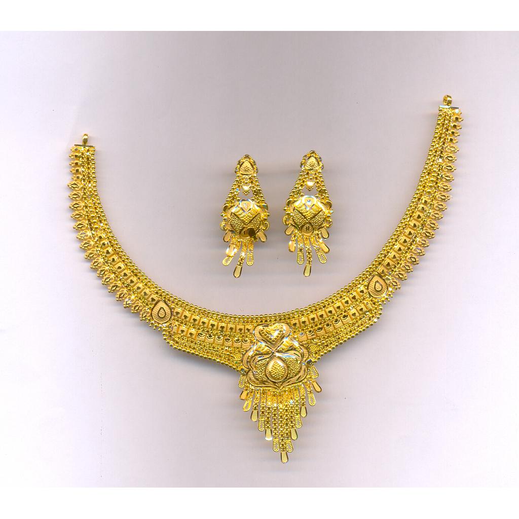 GOLD HALF SET ROUND PLAIN FANCY