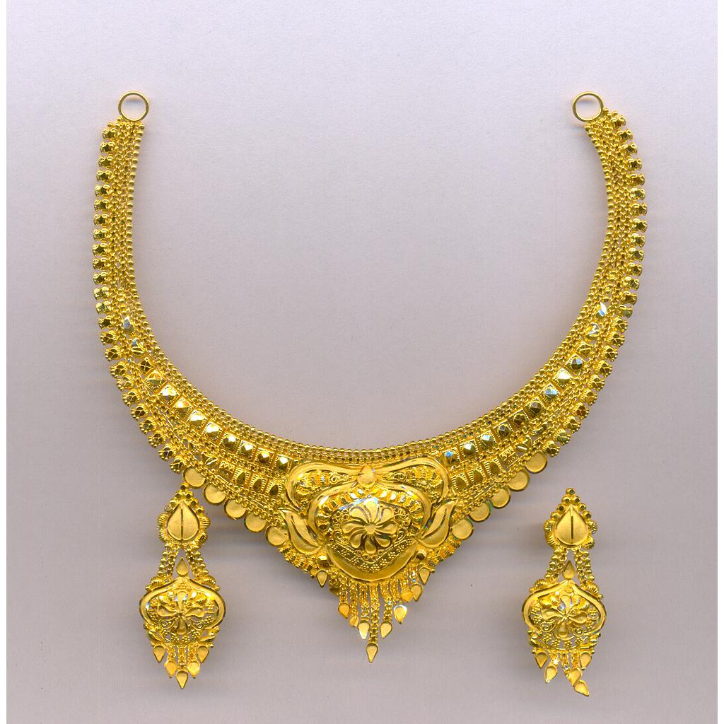 GOLD HALF SET ROUND PLAIN FANCY