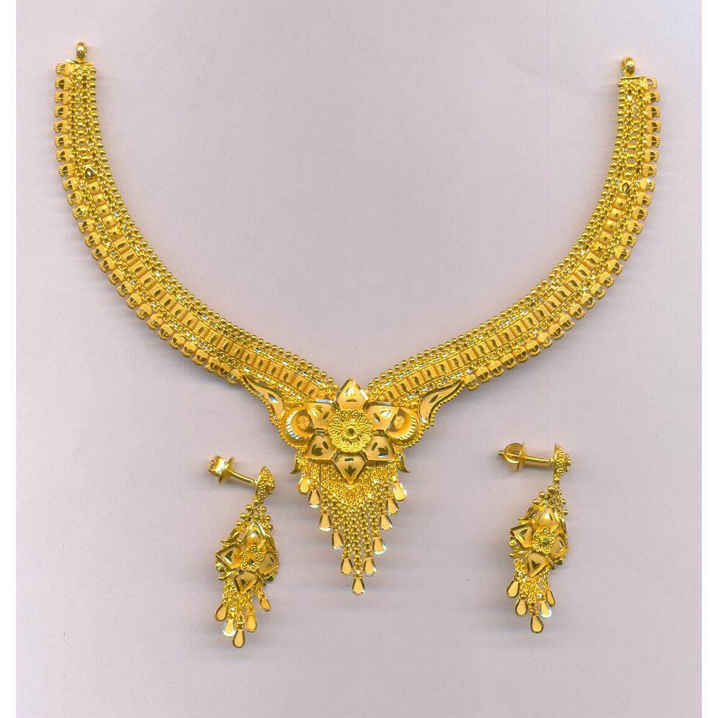 GOLD HALF SET ROUND PLAIN FANCY