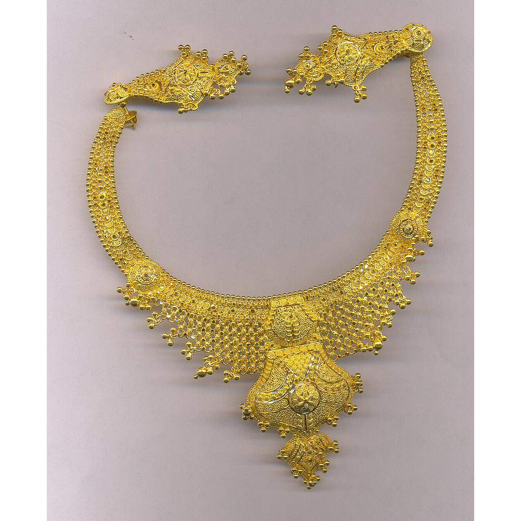 GOLD HALF SET ROUND PLAIN FANCY