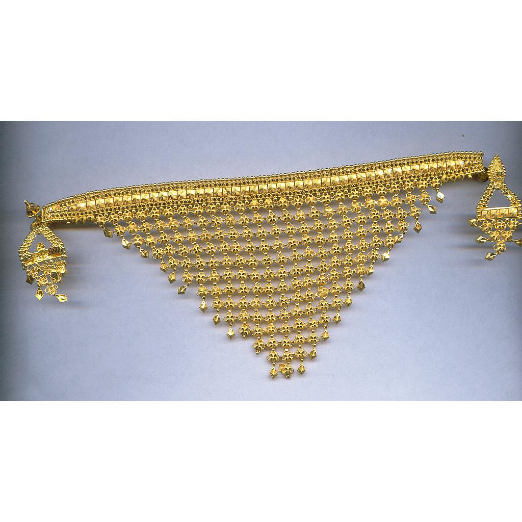 GOLD HALF SET ROUND PLAIN FANCY