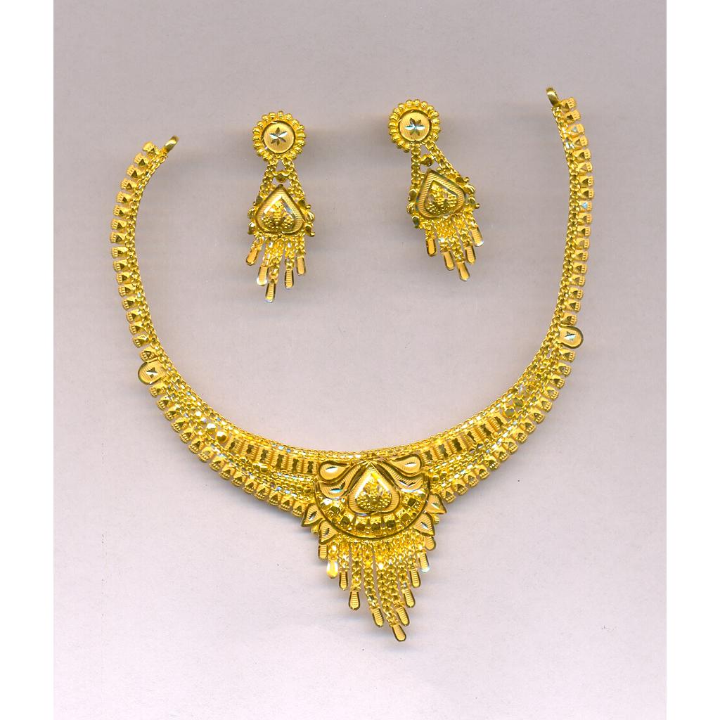 GOLD HALF SET ROUND PLAIN FANCY