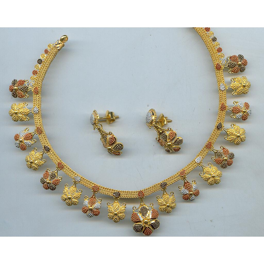 GOLD HALF SET ROUND PLAIN FANCY