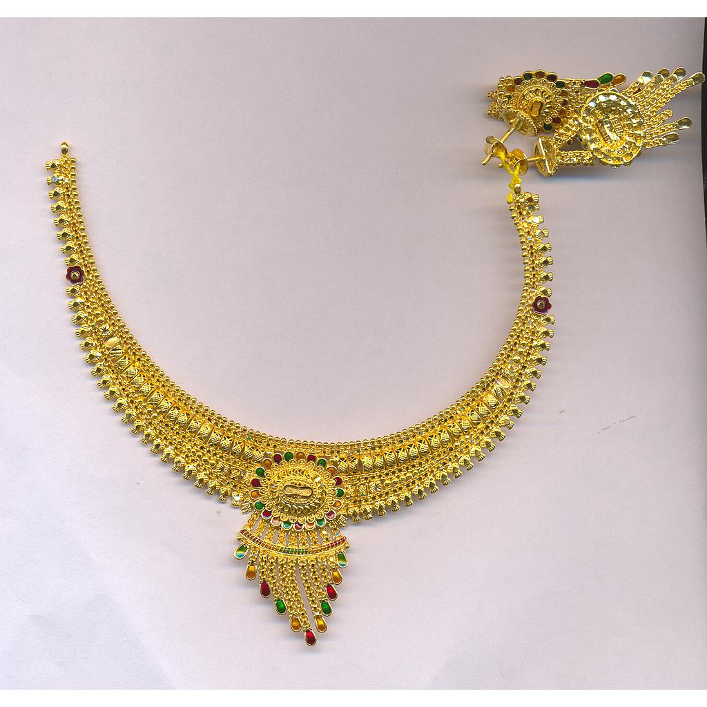 GOLD HALF SET ROUND PLAIN GENERAL