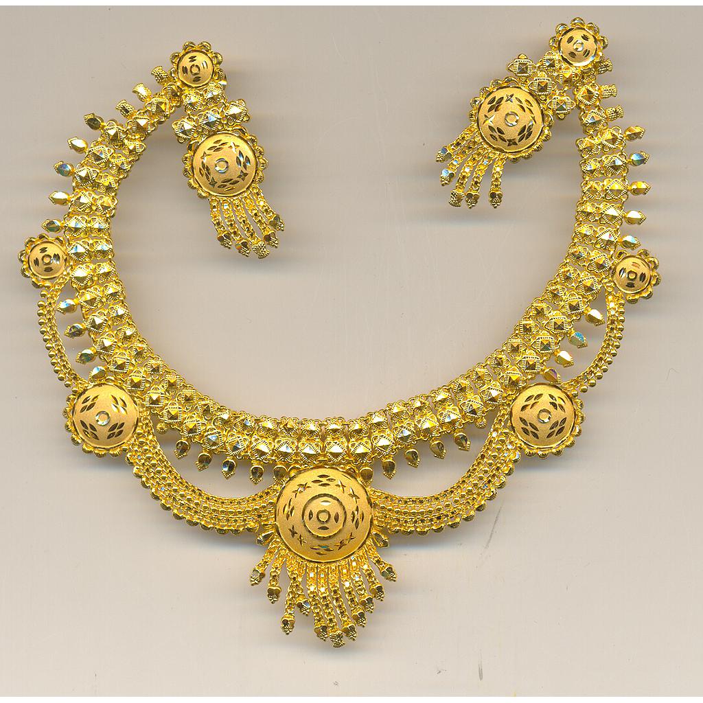 GOLD HALF SET ROUND PLAIN GENERAL