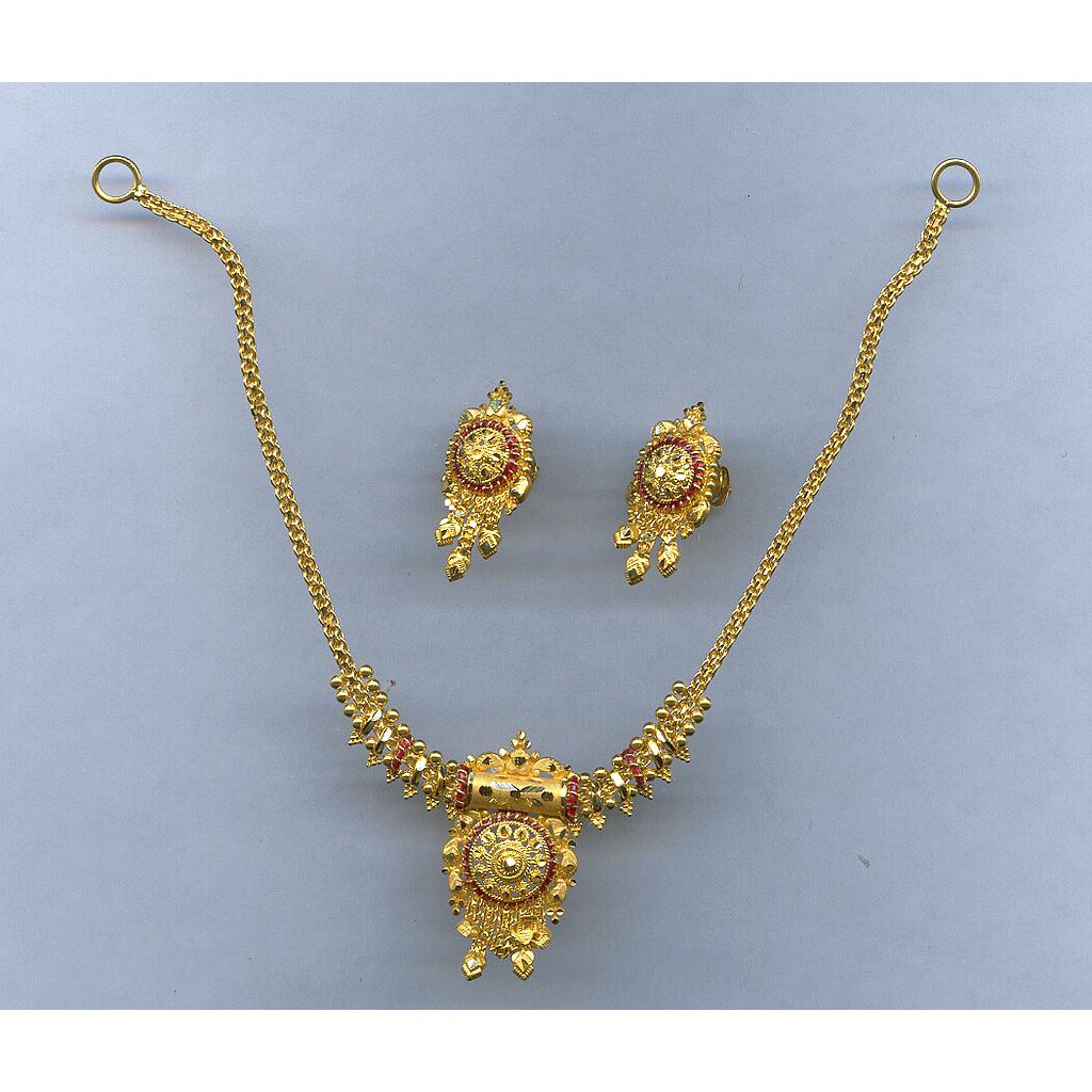 GOLD HALF SET ROUND PLAIN GENERAL