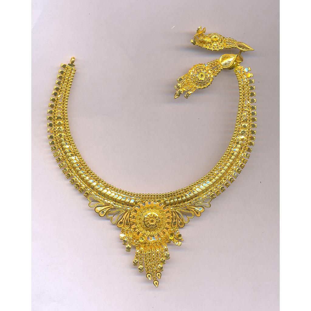 GOLD HALF SET ROUND PLAIN GENERAL