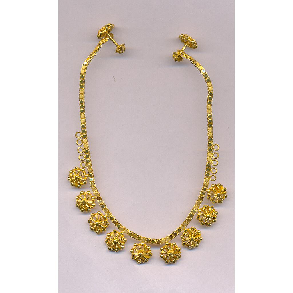 GOLD HALF SET ROUND PLAIN GENERAL