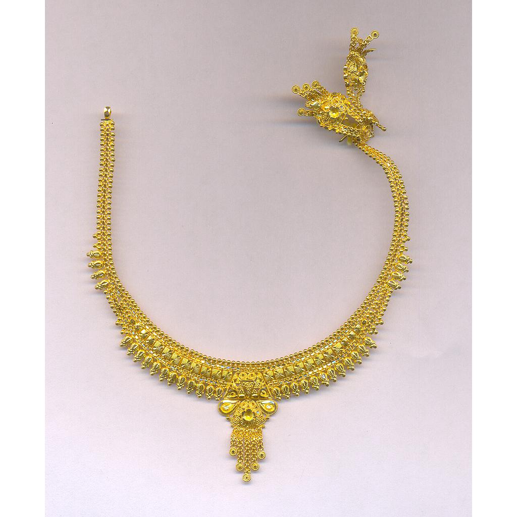 GOLD HALF SET ROUND PLAIN GENERAL