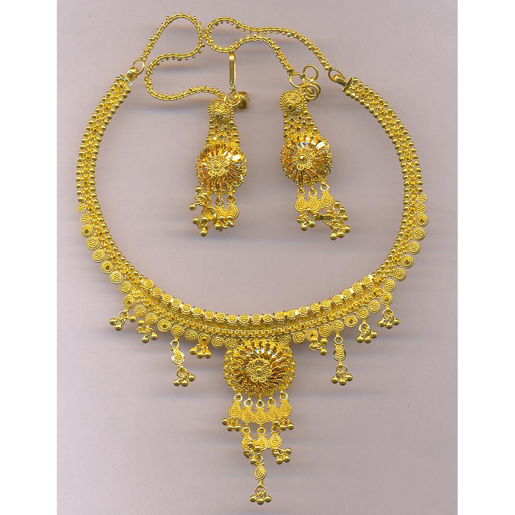 GOLD HALF SET ROUND PLAIN GENERAL