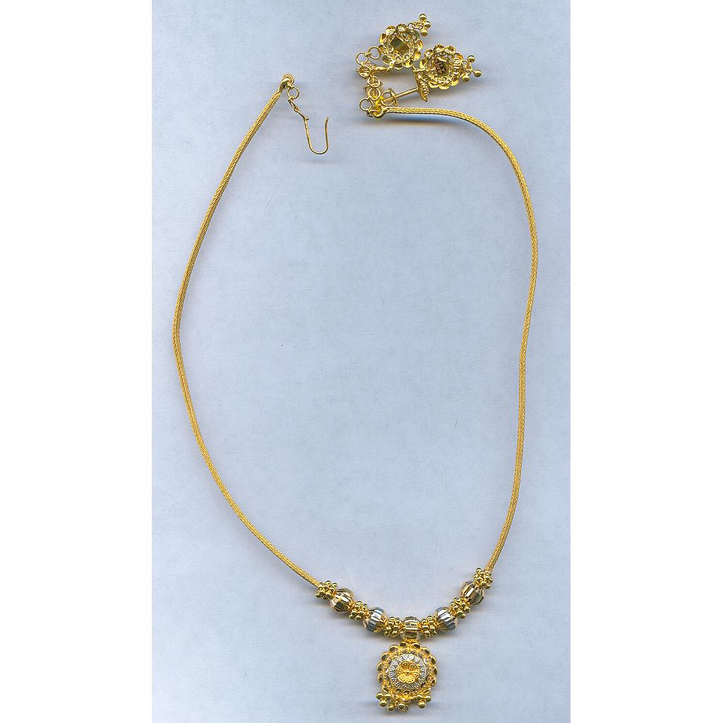 GOLD HALF SET ROUND PLAIN GENERAL