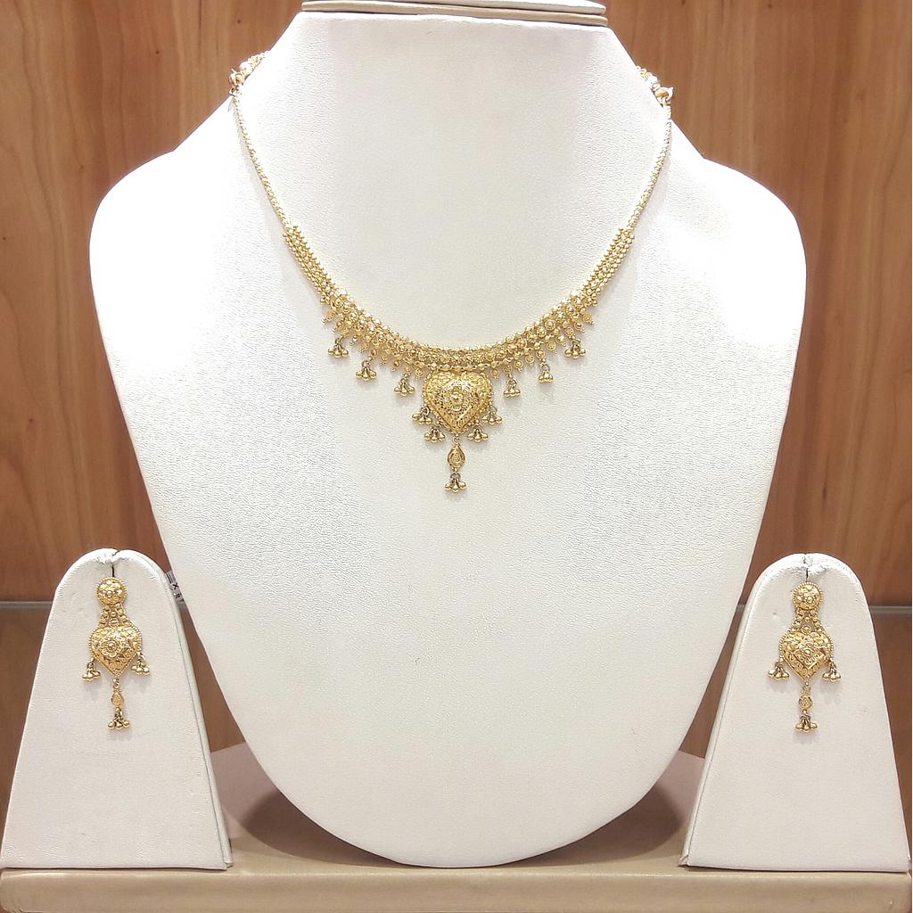GOLD HALF SET ROUND PLAIN FANCY