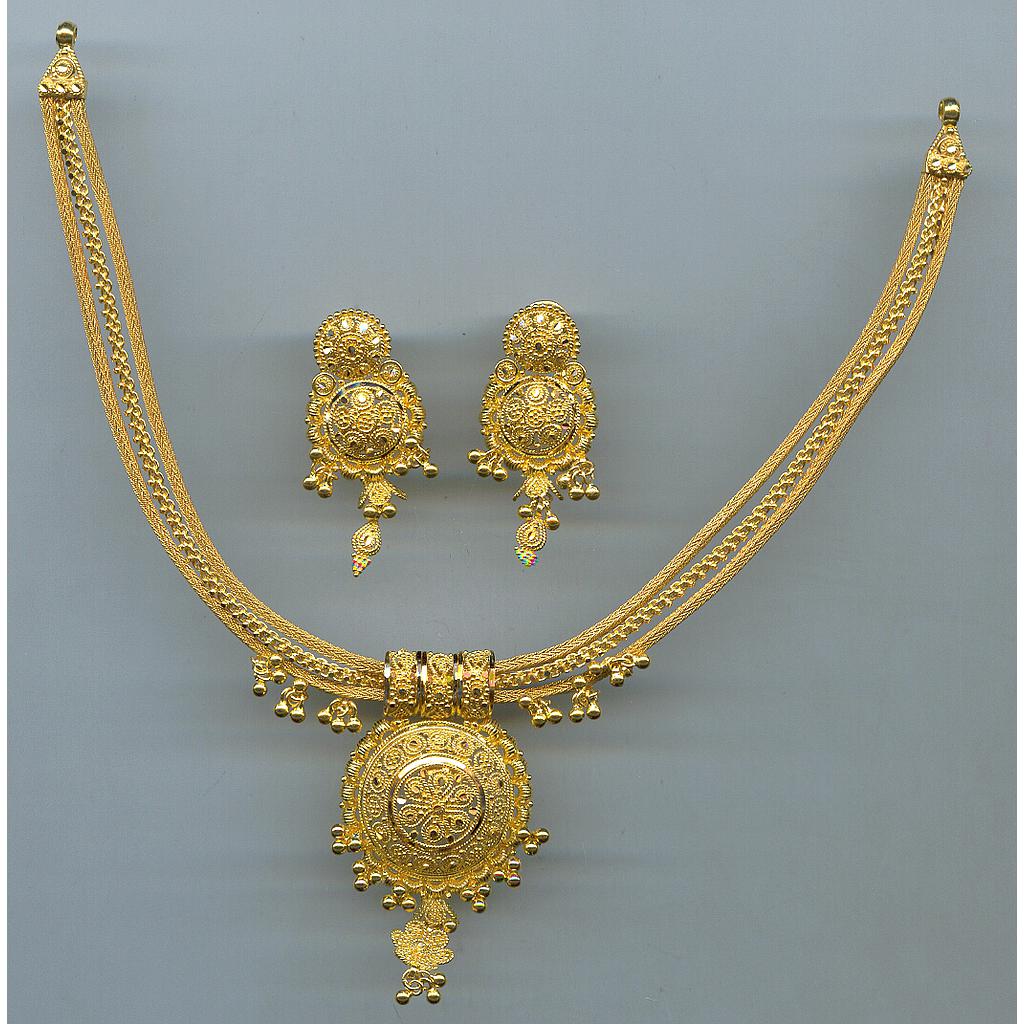 GOLD HALF SET ROUND PLAIN GENERAL