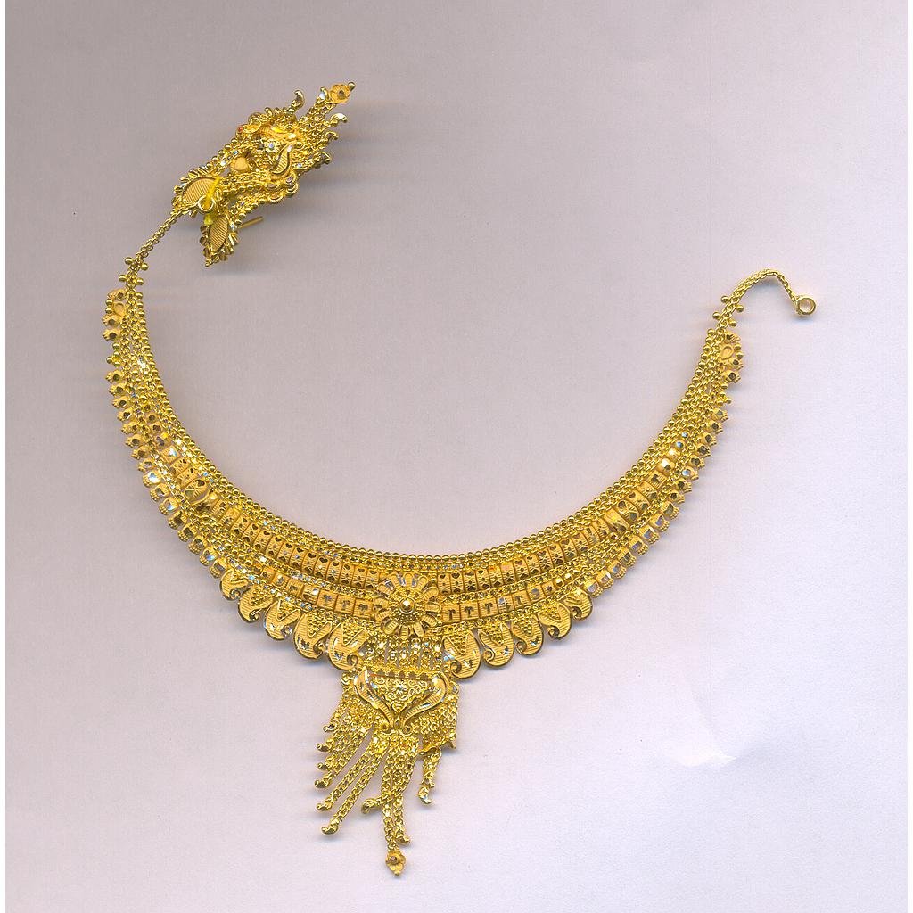 GOLD HALF SET ROUND PLAIN GENERAL