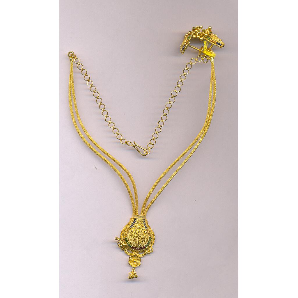 GOLD HALF SET ROUND PLAIN GENERAL