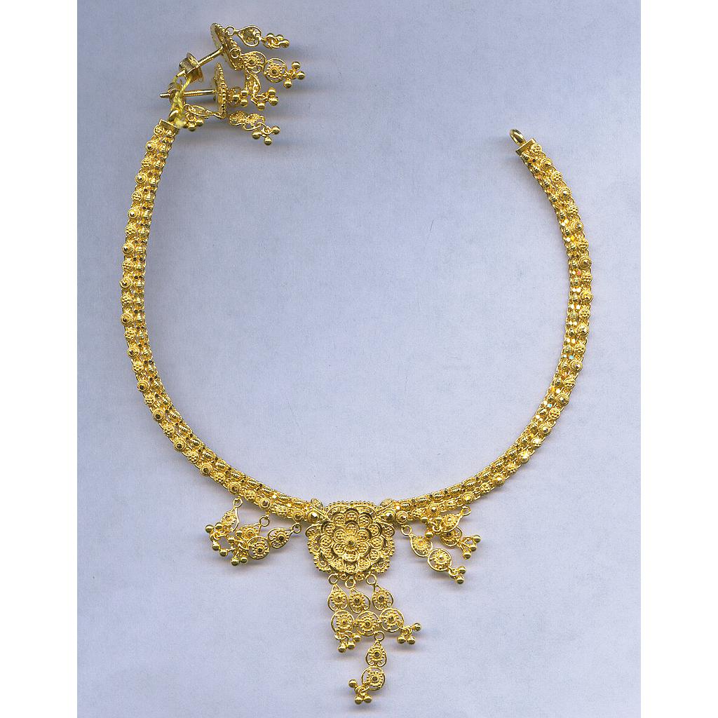 GOLD HALF SET ROUND PLAIN GENERAL
