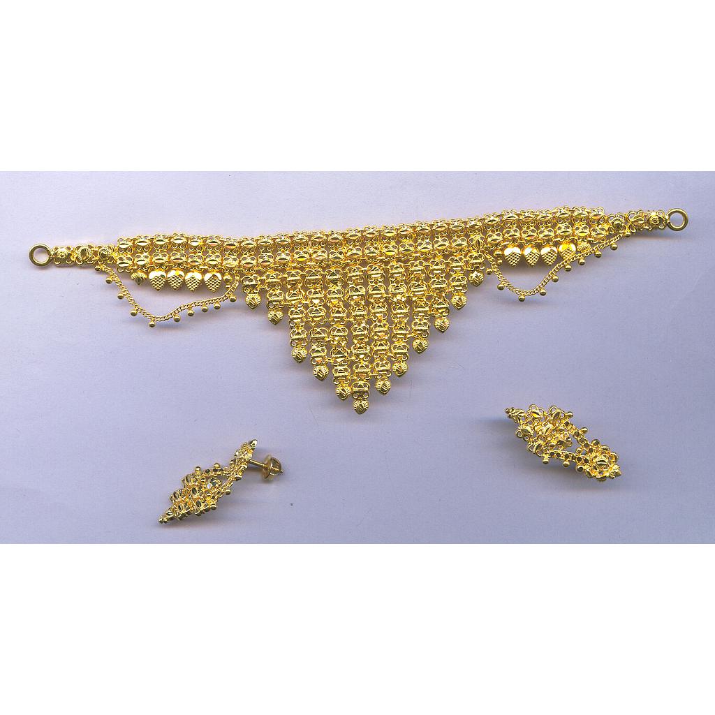 GOLD HALF SET ROUND PLAIN GENERAL