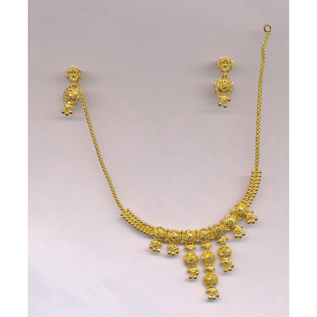 GOLD HALF SET ROUND PLAIN GENERAL