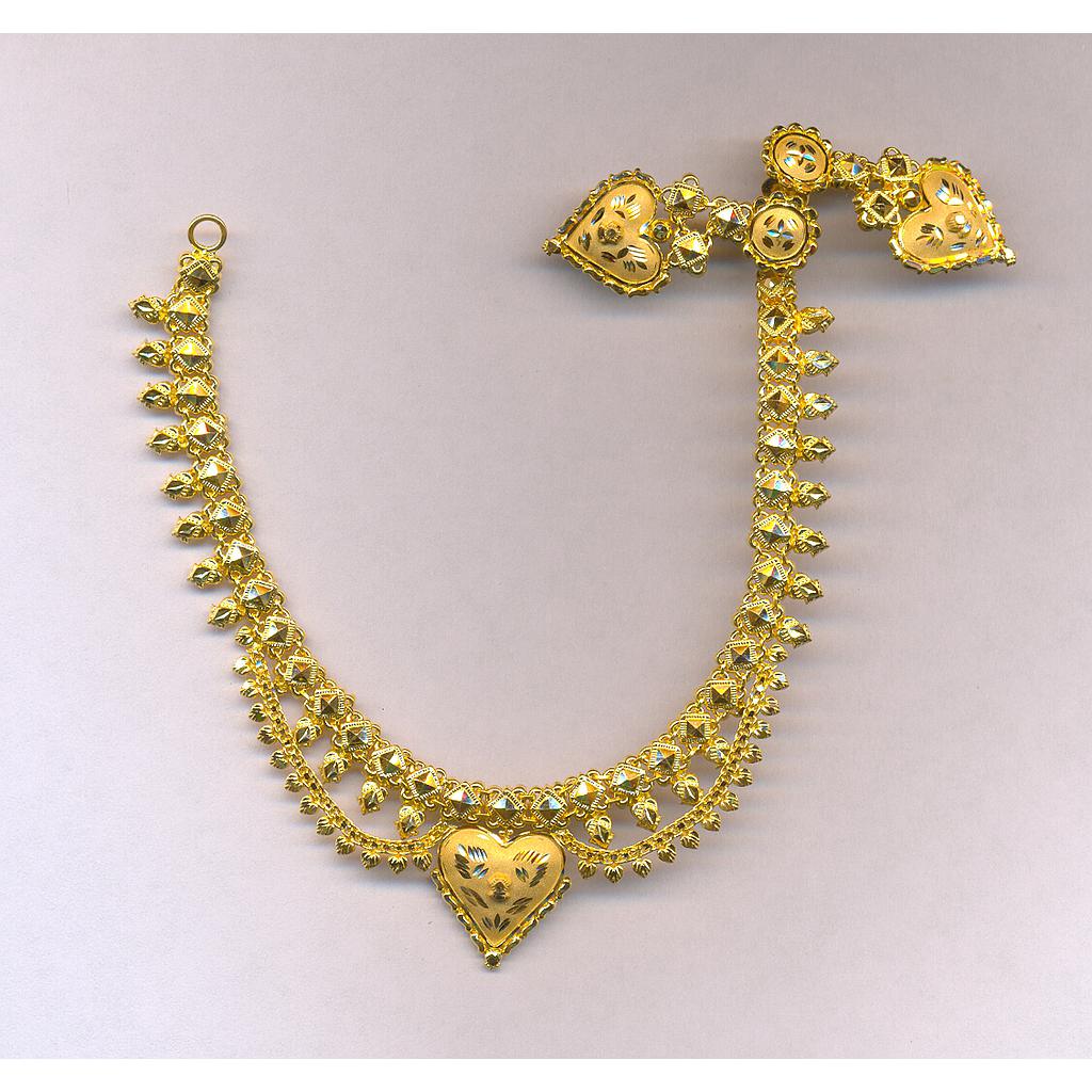 GOLD HALF SET ROUND PLAIN GENERAL