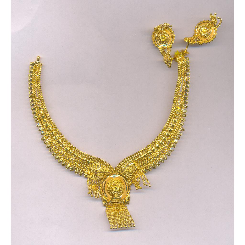 GOLD HALF SET ROUND PLAIN GENERAL